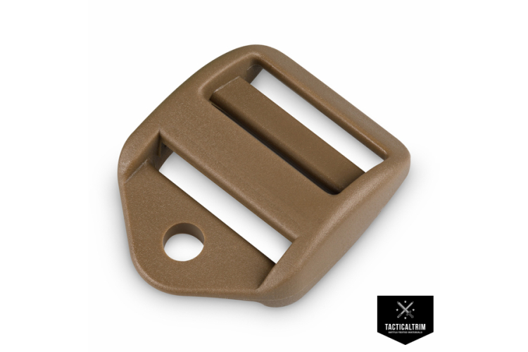 Ladder Lock with Cord-Hole 2M LS-Series 25 mm (1.00") Coyote Brown