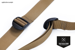 Leiterschnalle 2M AS-Serie 40 mm Tan 499