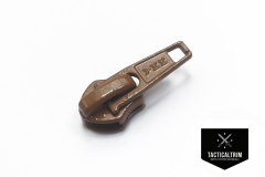 YKK 5 CI slider, semi-automatic Coyote Brown