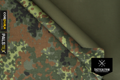 500 den/500 den PALStex® INVISTA CORDURA®  5 color Flecktarn/RAL7013 CUSTOM CUT