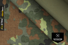 500 den/500 den PALStex® INVISTA CORDURA®  5-Farben Flecktarn/RAL7013 Meterware