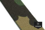 Polyamid Webbing M81 Woodland 1, Double-Side Printed, CUSTOM CUT