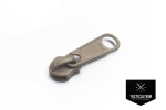 YKK Reverse Coil Slider size 8, single pull non lock, Sand