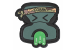 COBRA® Emoji Patch "Vomit" mit Kletthaken 75x77mm