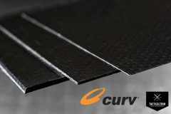 Black Curv® 1.00 mm (1/2) Half Sheet 136 cm x 75 cm