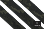 Polyester Gurtband MultiCam® Black 38 mm, gewebt, Meterware