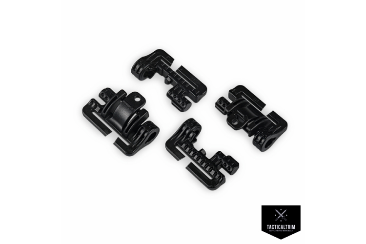 Quick-Release 2M ROC Reparatur 40 mm Schwarz Set Links Rechts