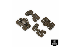 Quick-Release 2M ROC Reparatur 40 mm RAL7013 Set Links...