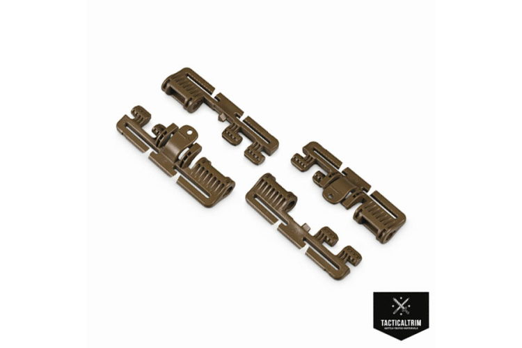 Quick-Release 2M ROC Reparatur 80 mm RAL7013 Set Links Rechts