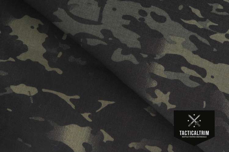 X50 CAMO MultiCam® Black X-Pac® X3-Laminate with 500 den Nylon and Black Polyester X-PLY®  Segment 72 cm x 100 cm