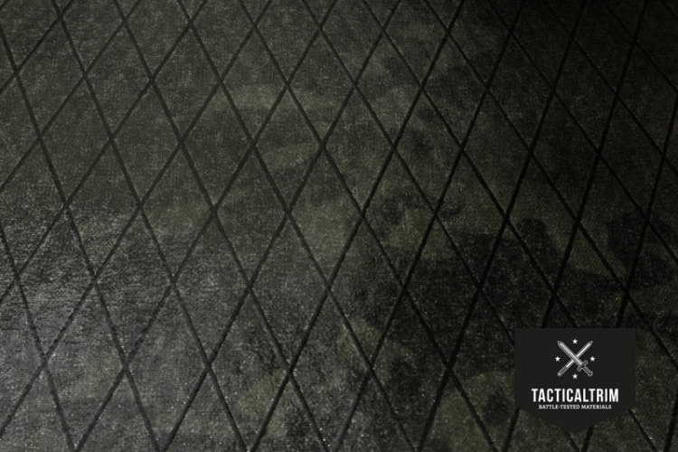 X50 CAMO MultiCam Black X-Pac X3-Laminate with 500denier Nylon and Black Polyester X-PLY  Segment 72cm x 100cm