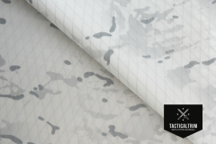 X50 CAMO MultiCam® Alpine X-Pac® X3-Laminat mit 500 den Nylon und Schwarzem Polyester X-PLY®  Teilstück 72 cm x 100 cm