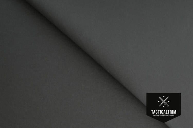 X50 TACTICAL Stealth Grey X-Pac® X3-Laminat mit 500 den Nylon und 400 den Aramid X-PLY®  Teilstück 72 cm x 100 cm