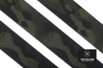 Nylon/Polyester Deployment Belt MultiCam Black 1.75, Jacquard Woven, CUSTOM CUT