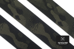 Nylon/Polyester Deployment Belt MultiCam® Black 44mm, gewebt, Meterware