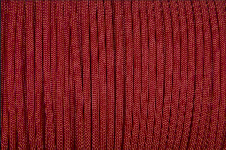 10 m Hank Type III Paracord Red