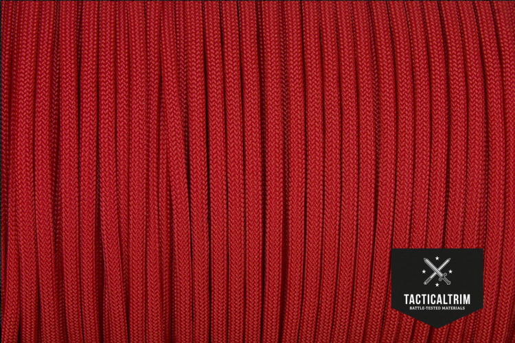 10 m Bündel Type III Paracord Rot