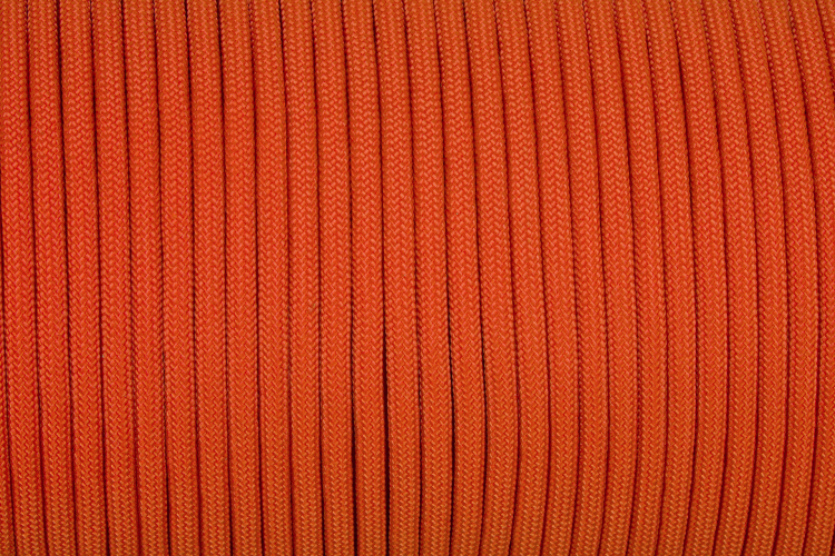 100 m Rolle Type III Paracord Neon Orange