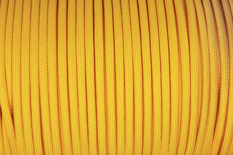 100 m Rolle Type III Paracord Gelb