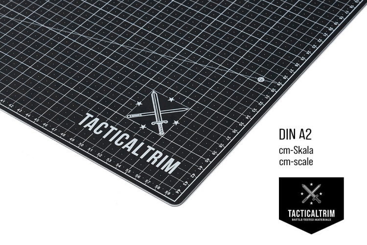 Cutting Mat PVC 5-Layers self-healing  Black DINA260נ45cm