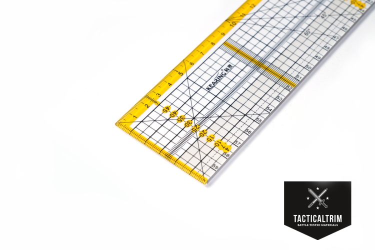 Quilting-Ruler cm-scale with Steel Edge  Transparent 600 × 60 mm