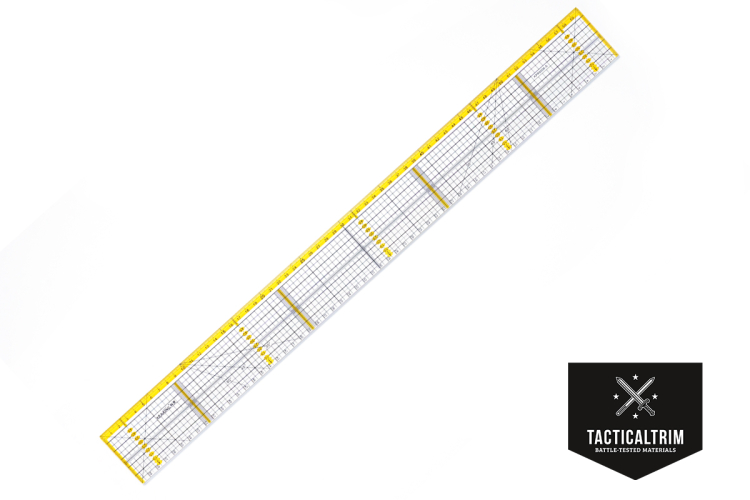 Quilting-Ruler cm-scale with Steel Edge  Transparent 600 × 60 mm