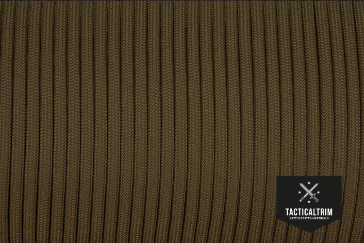 25 m Hank Type III Paracord Coyote Brown