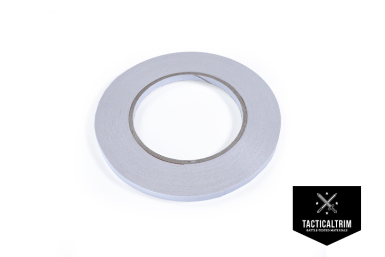 Doppelseitiges Klebeband fr Textilien 6mm Transparent 50m Rolle