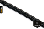 Positive Locking Cord INVISTA CORDURA® TRUELOCK(TM) Black 2,5 mm
