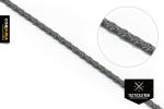 Positive Locking Cord INVISTA CORDURA® TRUELOCK(TM) Wolf Grey 2,5 mm