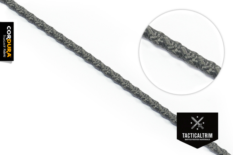 Positive Locking Cord INVISTA CORDURA® TRUELOCK(TM) Wolf Grey 3,2 mm