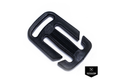 Sternum Strap 2M SCM-Series 25/20 mm (1.00"/0.75") Black Split-Bar