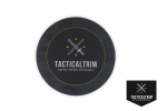 Tacticaltrim  Mousepad round Black 220 mm