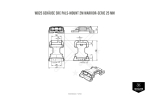 WB25 Gehäuse SRC PALS-Mount 2M Warrior-Serie 25 mm RAL7013
