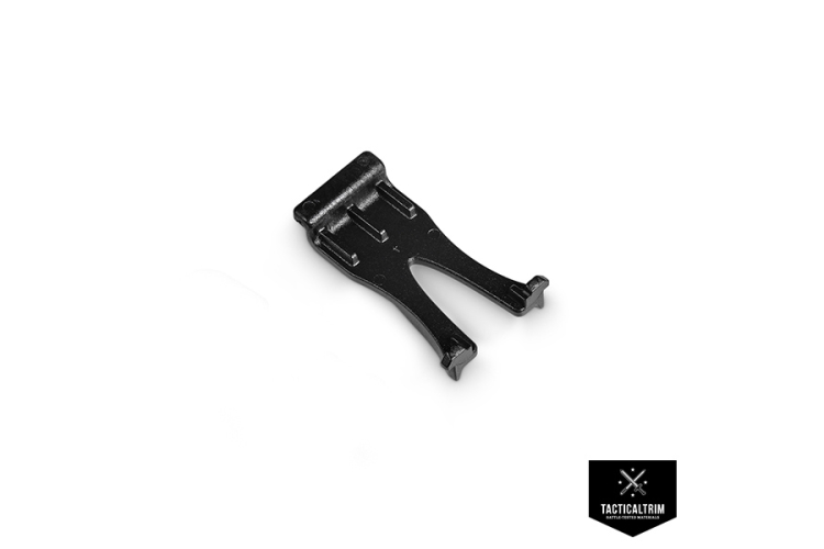 WB25 Back Plate für SRC PALS-Mount 2M Warrior-Serie 25 mm Schwarz