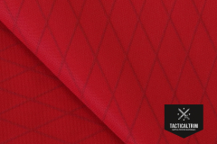 VX21 True Red X-Pac® X4-Laminate with 210 den Nylon, X-PLY® and 50 den Polyester Backing Segment 74 cm x 100 cm