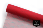 VX21 True Red X-Pac® X4-Laminate with 210 den Nylon, X-PLY® and 50 den Polyester Backing Segment 74 cm x 100 cm