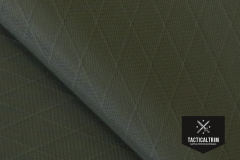 VX21 Dark Green X-Pac® X4-Laminate with 210 den Nylon, X-PLY® and 50 den Polyester Backing Segment 74 cm x 100 cm