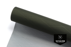 VX21 Dark Green X-Pac® X4-Laminate with 210 den Nylon, X-PLY® and 50 den Polyester Backing Segment 74 cm x 100 cm