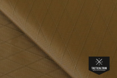 VX21 Coyote Brown X-Pac® X4-Laminate with 210 den Nylon, X-PLY® and 50 den Polyester Backing Segment 74 cm x 100 cm