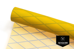 VX21 Federal Yellow X-Pac® X4-Laminat mit 210 den Nylon, X-PLY® und 50 den Polyester Rücken Teilstück 74 cm x 100 cm