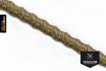 Positive Locking Shock Cord INVISTA CORDURA® TRUELOCK(TM) elastisch Coyote Brown 3,2 mm
