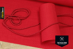Positive Locking Shock Cord Nylon elastic Red 3,2 mm (1/8")