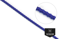 Positive Locking Shock Cord Nylon elastisch Blau 3,2 mm