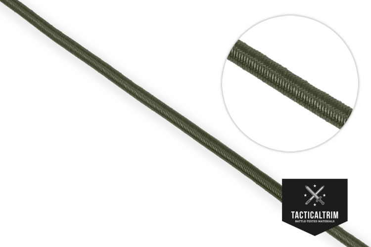 Shock Cord INVISTA CORDURA® TRUELOCK(TM) elastic Ranger Green 3,2 mm (1/8")