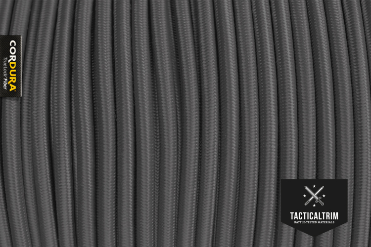 Shock Cord INVISTA CORDURA® TRUELOCK(TM) elastisch Wolf Grey 3,2 mm
