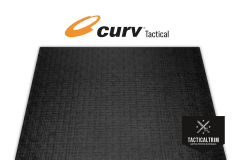 Black Curv® Tactical 0,7 mm (1/12) Zwölftel Platte 45 cm x 37 cm