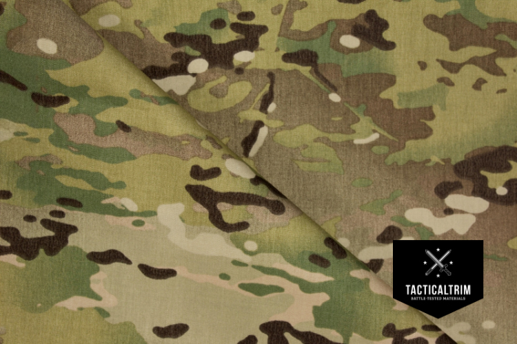 Sample 500 den WESTRIDGE® Nylon PU-coated MultiCam® Original approx. 14.8 cm x 10.5 cm
