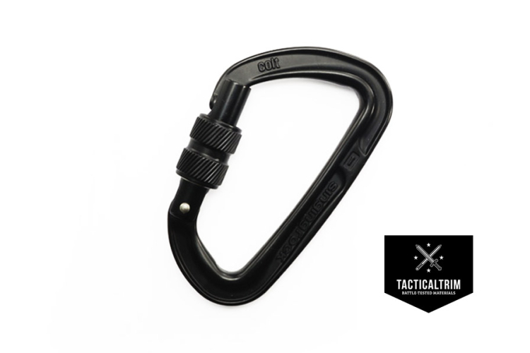 SINGING ROCK Screw Carabiner COLT D Black