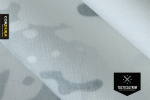 Muster 500 den/500 den MOLLEtex INVISTA CORDURA® MultiCam® Alpine/Weiß ca. 14,8 cm x 10,5 cm